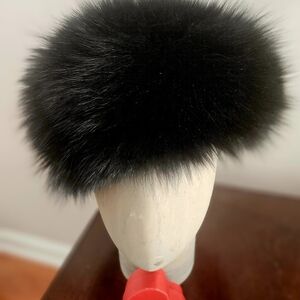 Elegant Black Fur Hat